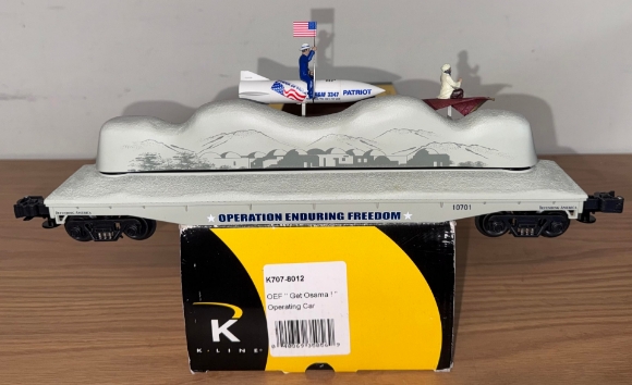 Picture of K-Line Operation Enduring Freedom "Get Osama!" Operating Car