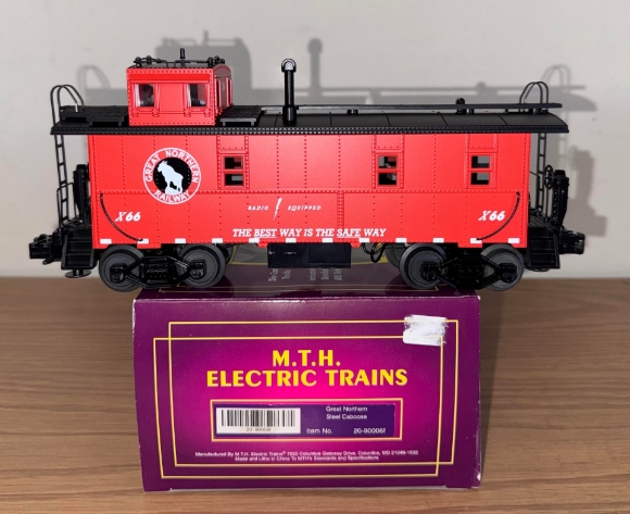 Picture of MTH Premier Great Northern Steel Caboose