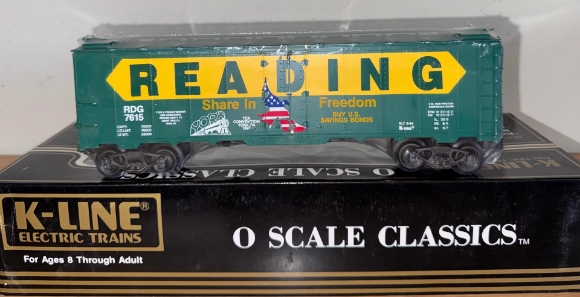 Picture of K-Line Reading Classic Boxcar (1994 York TCA Meet)