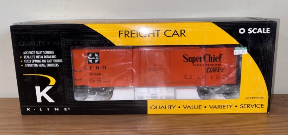 Picture of K-Line Santa Fe 'Super Chief' Map Reefer