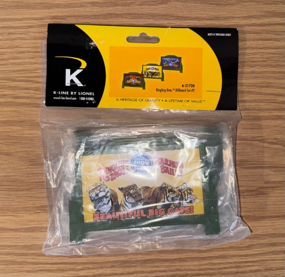 Picture of K-Line Ringling Bros. Circus Billboard Set (3)