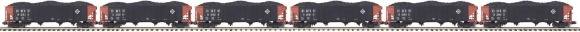 Picture of MTH Premier Erie 4-Bay Coal Hopper 6-Car Set #2
