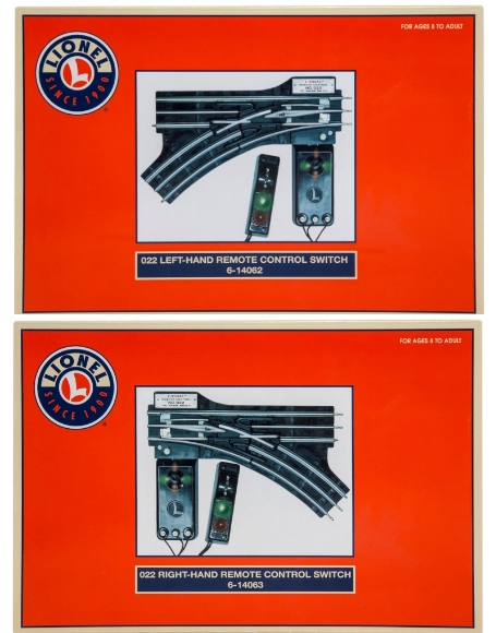 Picture of Remote Switches Left & Right Hand O-Gauge (14062/14063)