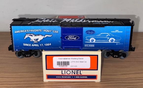 Picture of Lionel LOTS Ford "Gale Halderman" Mustang Boxcar 