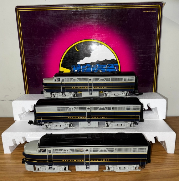 Picture of MTH Premier B&O FA-2 'ABA' Diesels w/ ProtoSound 2.0 (used)