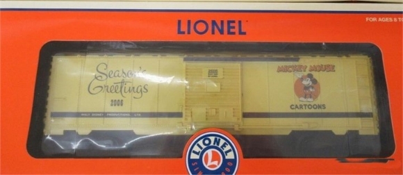 Picture of Walt Disney Season Greetings 2006 Boxcar 