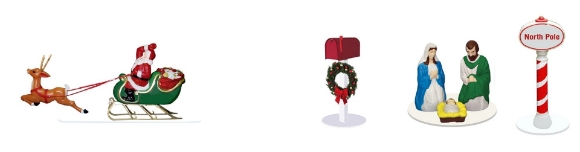 Picture of Christmas Lawn People Pack