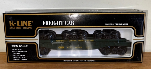Picture of K-Line Kennecott Copper Flat Car w/ Truck Load