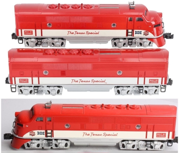 Picture of Lionel PWC Texas Special F-3 'ABA' Set (38100/38103)