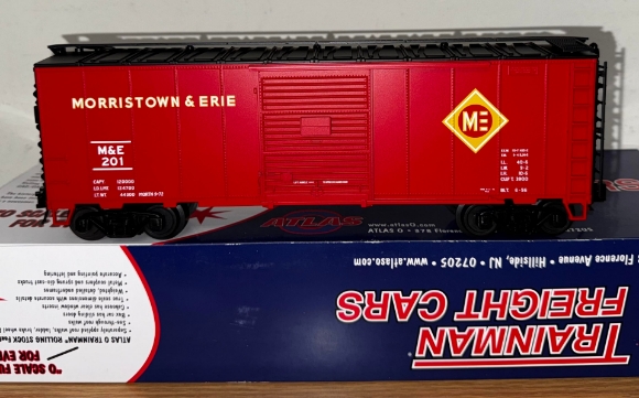 Picture of ATLAS 'Trainman' Morristown & Erie 40' Sliding Door Boxcar #201