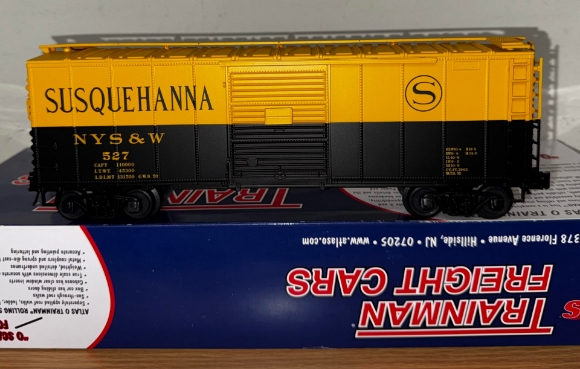 Picture of ATLAS 'Trainman' Susquehanna 40' Sliding Door Boxcar #527