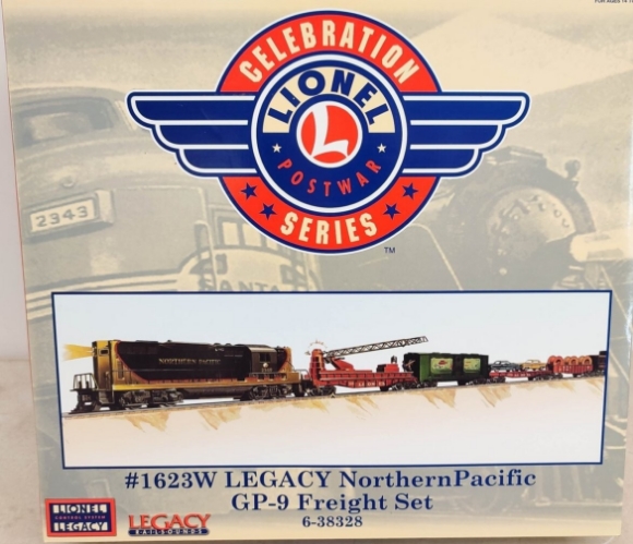Picture of #1623W Northern Pacific Legacy GP-9 Freight Set
