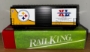 Picture of MTH RailKing Pittsburgh Steelers 40' High Cube Boxcar Super Bowl XL