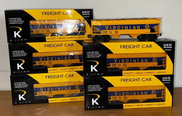 Picture of K-Line Virginian 2-Bay Coal Hopper 6-pk