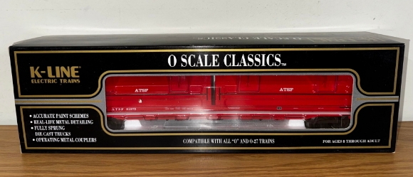 Picture of K-Line ATSF Coil Car w/ Coil Load #91975