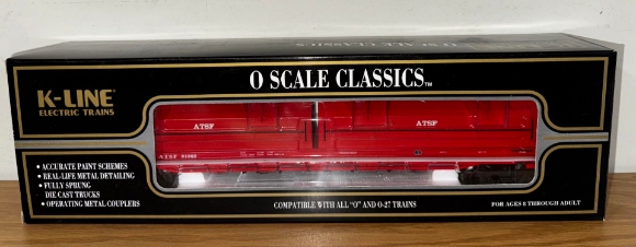 Picture of K-Line ATSF Coil Car w/ Coil Load #91960