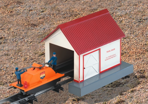 Picture of American Flyer #741 Handcar & Shed 