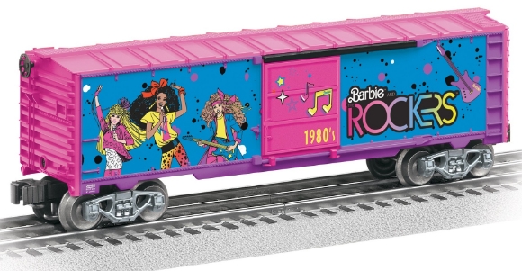 Picture of Lionel BARBIE 1980's Rockers Boxcar