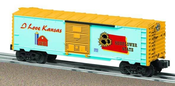 Picture of I Love Kansas Boxcar
