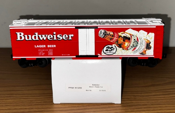 Picture of MTH RailKing Budweiser Modern Reefer Car #1958