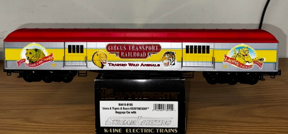 Picture of K-Line Circus 'Lions Tigers & Bears' Heavyweight Baggage Car