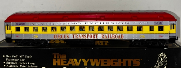 Picture of K-Line Circus Transport RR Advertising Excursion Car 