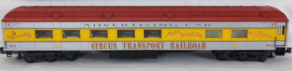 Picture of K-Line Circus Transport RR Advertising Excursion Car #2 (sealed)