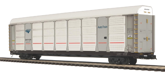 Picture of MTH Premier Amtrak Corrugated Auto Carrier 