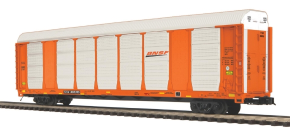 Picture of MTH Premier BNSF Corrugated Auto Carrier  