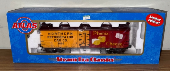Picture of ATLAS Phenix Cheese 40' Woodside Refrigerator Car #3603