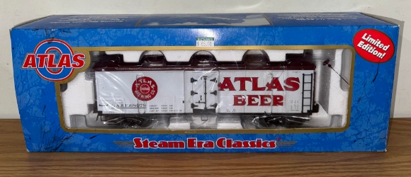 Picture of ATLAS 'Atlas Beer' (Chicago) 40' Woodside Reefer Car #68078