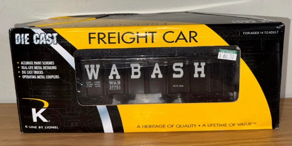 Picture of K-Line Wabash Die-Cast 2-Bay Hopper #37751