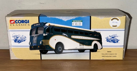 Picture of CORGI Greyhound Lines (Los Angeles) Die-Cast Bus (sealed)  