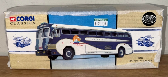 Picture of CORGI Greyhound Lines 'New York World's Fair' Die-Cast Bus