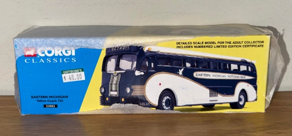 Picture of CORGI 'Eastern Michigan Motorbuses' Die-Cast Bus