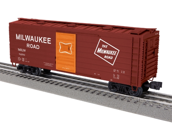 Picture of Milwaukee Road Rib-Side Boxcar w/Roof Hatches