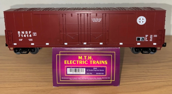 Picture of MTH Premier BNSF 50' Double Plug Door Boxcar