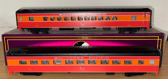 Picture of MTH Premier Southern Pacific 70' Passenger Car 2-Pack