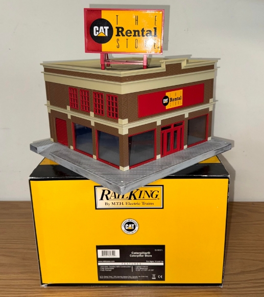 Picture of MTH RailKing Caterpillar CAT Dealership Building (used)