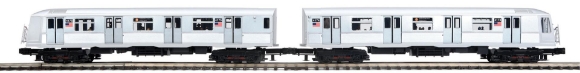 Picture of MTH Premier MTA R40 Subway 2-Car Set Non-Powered 