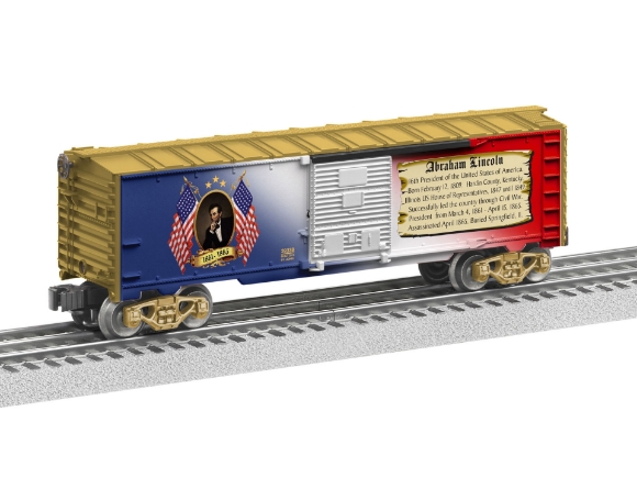 Picture of Abraham Lincoln Boxcar 