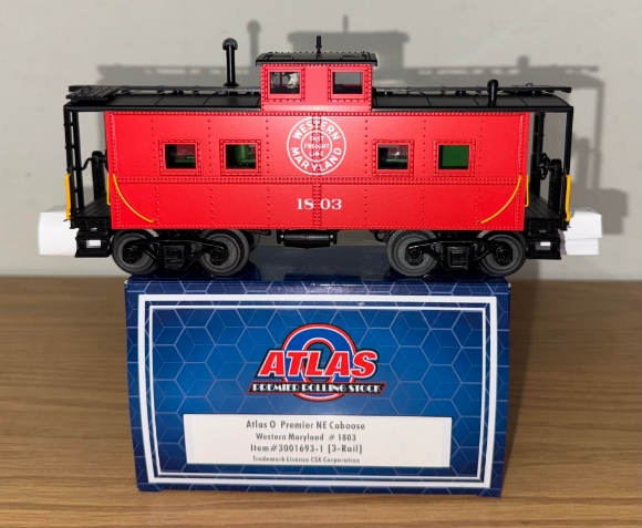 Picture of ATLAS Western Maryland Northeast Caboose #1803