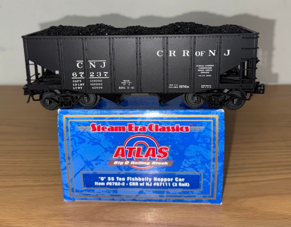 Picture of ATLAS Central of New Jersey 55-Ton Fishbelly Hopper #67111 *