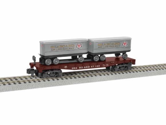 Picture of AF Seaboard TOFC Flatcar w/ (2) Seaboard Air Line Trailers