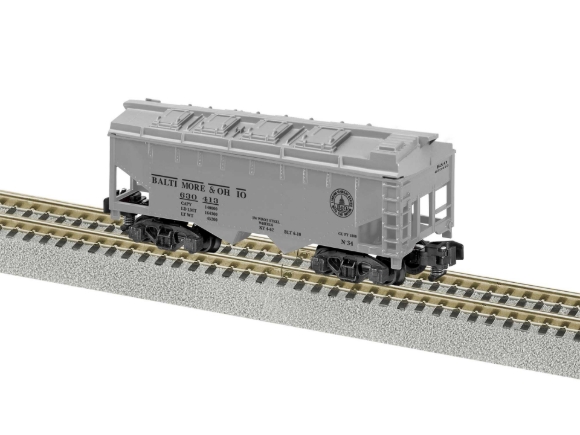 Picture of AF Baltimore & Ohio 2-Bay Covered Hopper #630413