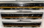 Picture of MTH Premier Kansas City Southern 70' ABS 7-Car Passenger Set (20-6535/20-6635)