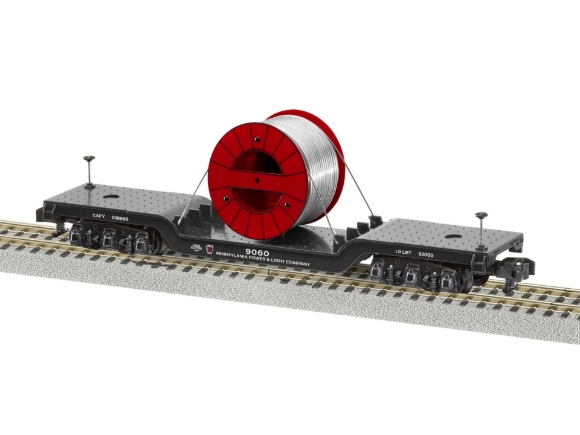 Picture of PP&L Depressed Flatcar w/ Cable Reel