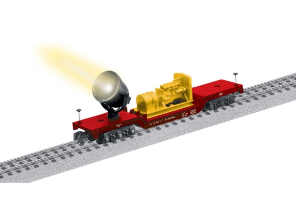 Picture of AF Santa Fe Depressed Center Flatcar w/ Searchlight