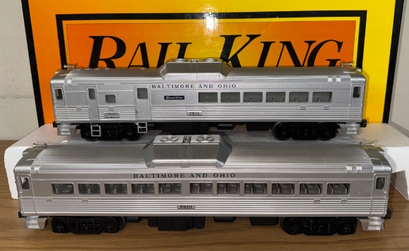 Picture of MTH RailKing Baltimore & Ohio RDC Budd Car Set