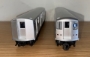 Picture of MTH RailKing MTA R-42 2-Car Silver Subway Non-Powered Set